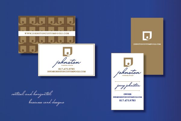 business_card_design_dallas_branding_agency branded presenation folder, landscaping company marketing material, brand identity dallas, dallas branding agency