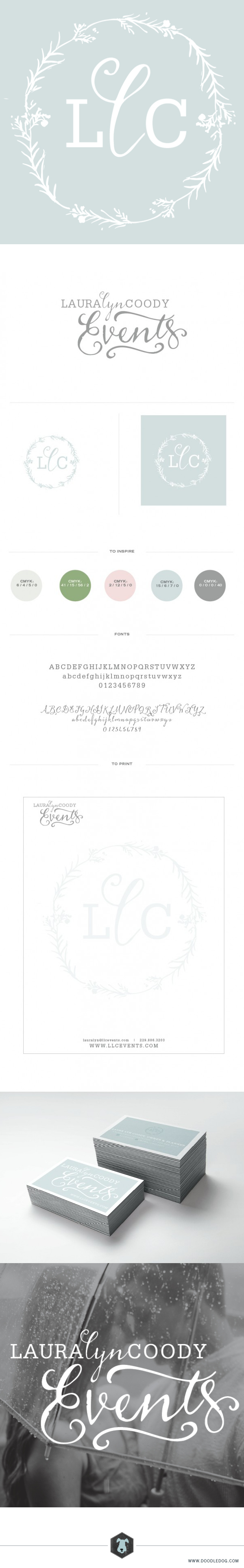 Doodle Dog Brand Board | LLC Events