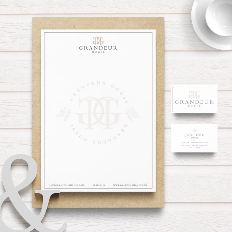 Dallas wedding venue stationary
