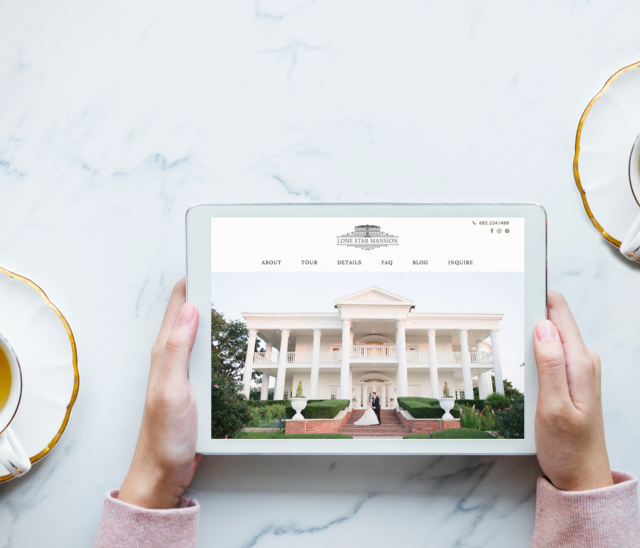 Wedding Venue Website Design