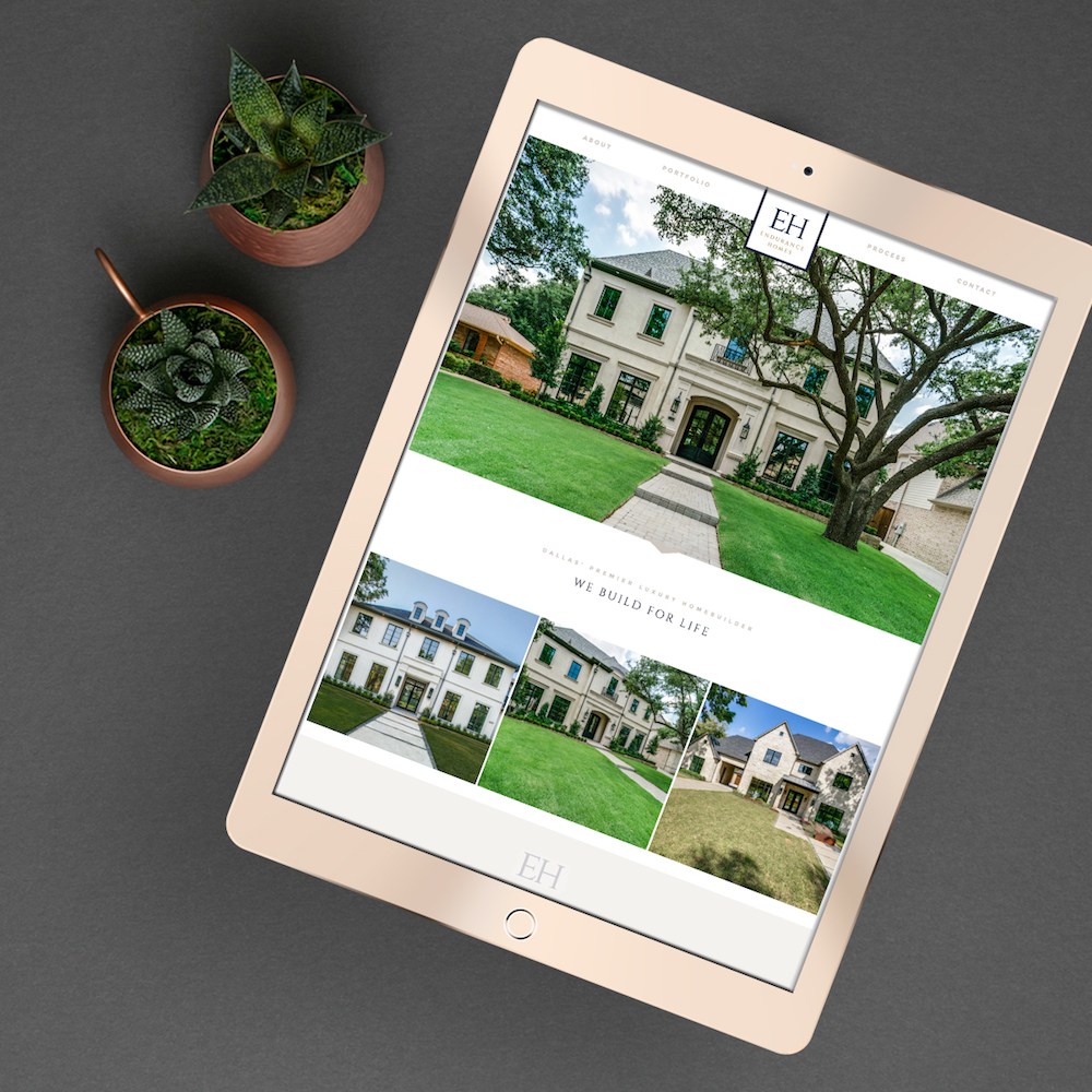 Home Builder Website Design