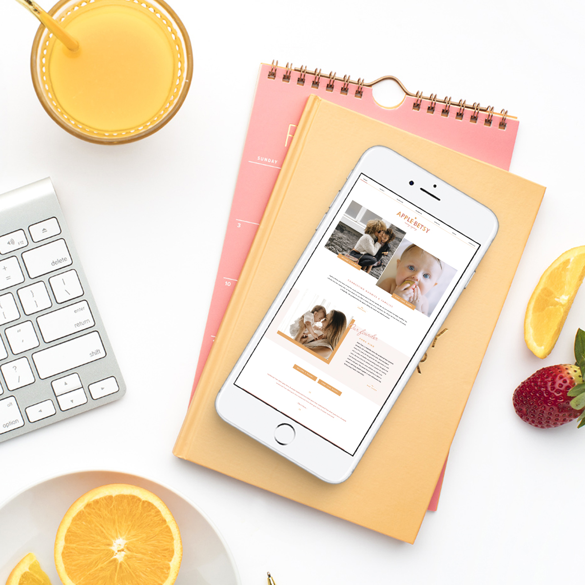 Nanny Agency Website Design