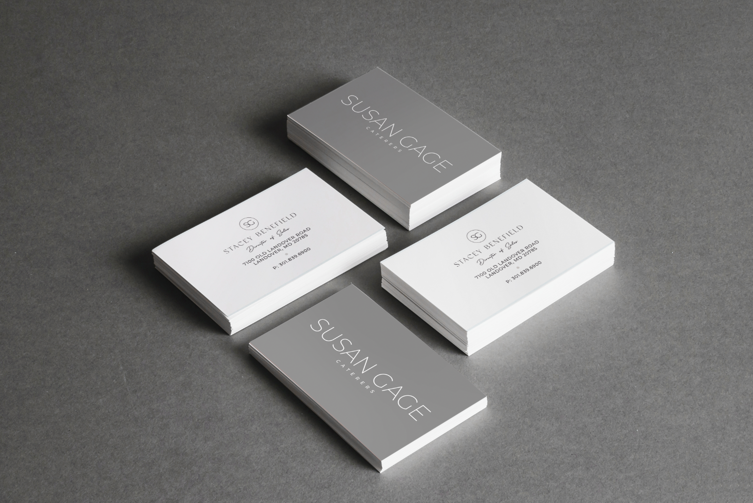 catering brand design, caterer website design